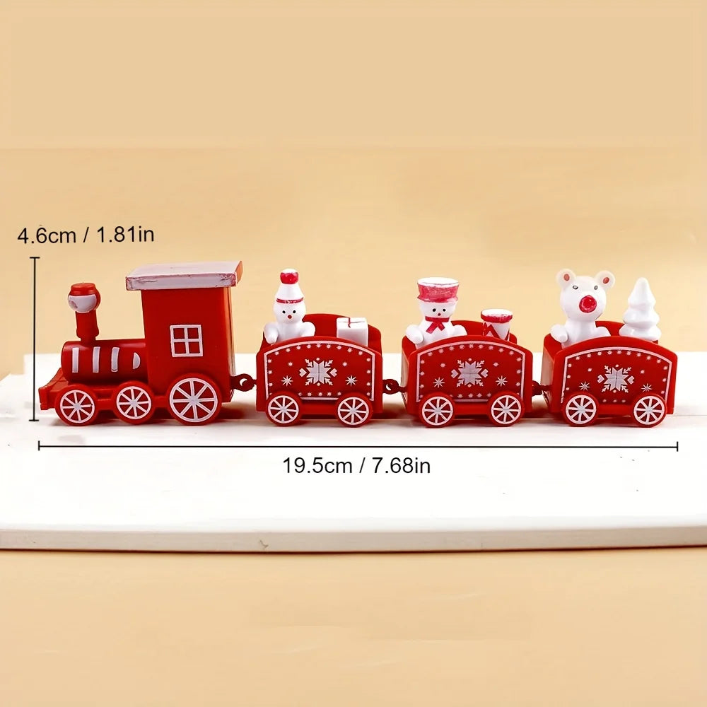 Christmas Train Merry Christmas Decorations For Home 2025 Cristmas Ornament Xmas Navidad Noel Gifts Happy New Year 2026 Gifts