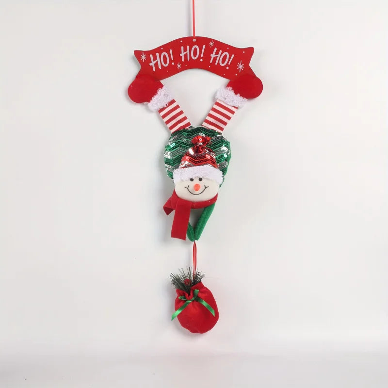 Christmas Tree Decorations, Pendant Ornaments, Perfect for Holiday Party Hotel Decoration, Soft Fabric Christmas Gifts