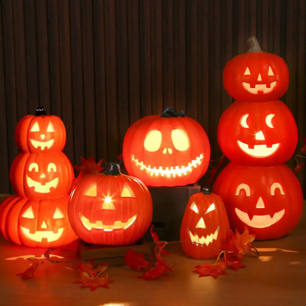 Halloween Decor Pumpkin Lamp Spooky LED Scene Layout Home Decoration Halloween Decoration Home Decoration Accessories