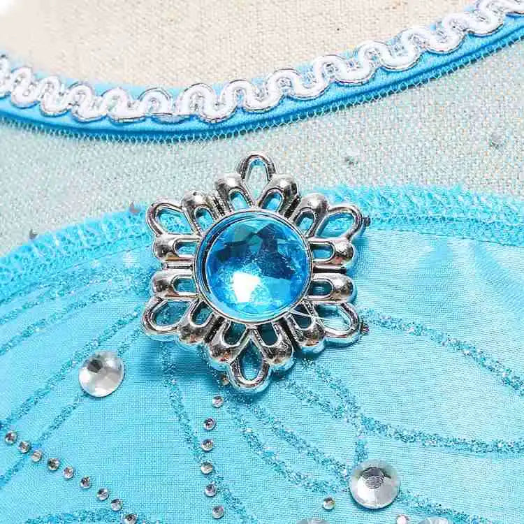 Elsa Dress for Girls Birthday Princess Dress For Kids Halloween Carnival Easter Party Cosplay Girls Costume