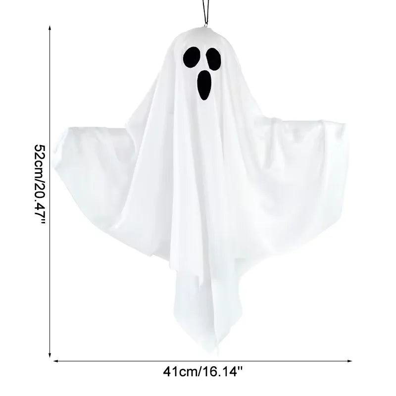 Halloween Ghost LED Light Hanging Ghost Home Decoration Outdoor Ghost House Bar Hanging Light Horror Prop Party Decoration