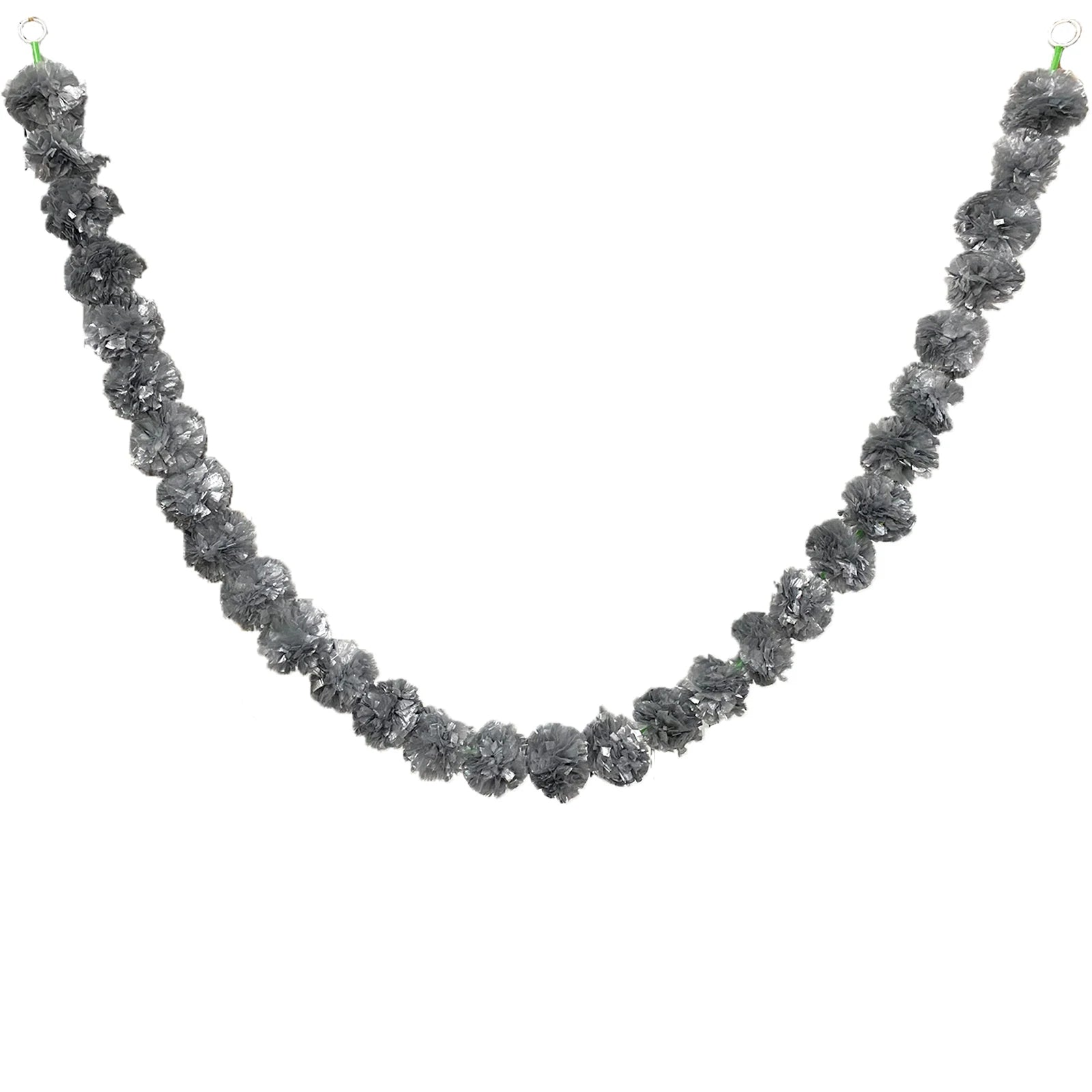 2 Pcs Marigold Flower Garland with бо Flowers for Diwali